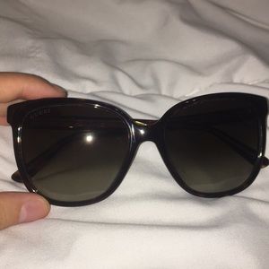 Gucci GG 3819/S KCLHA Square Tortoise Sunglasses